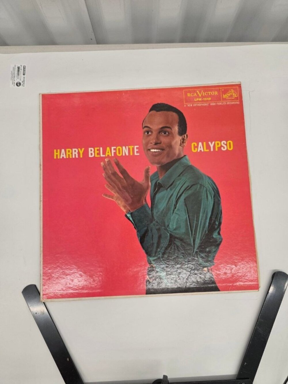 Harry Belafonte – Calypso LP Record 1956 RCA Victor Calypso Folk 33 RPM